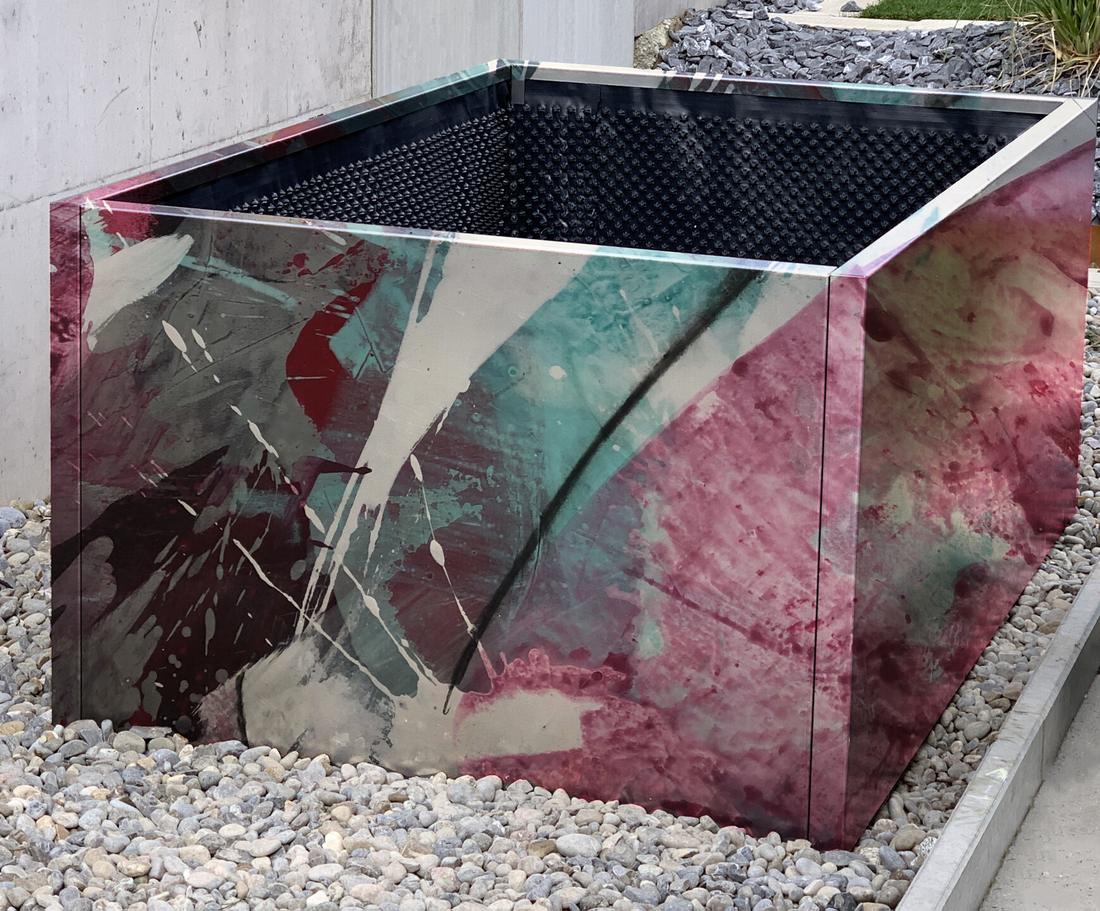 Hochbeet, Design Susan von Aarburg, Motiv 5