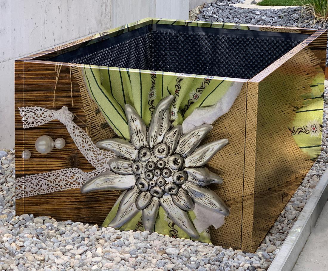 Hochbeet, Design Susan von Aarburg, Motiv 7