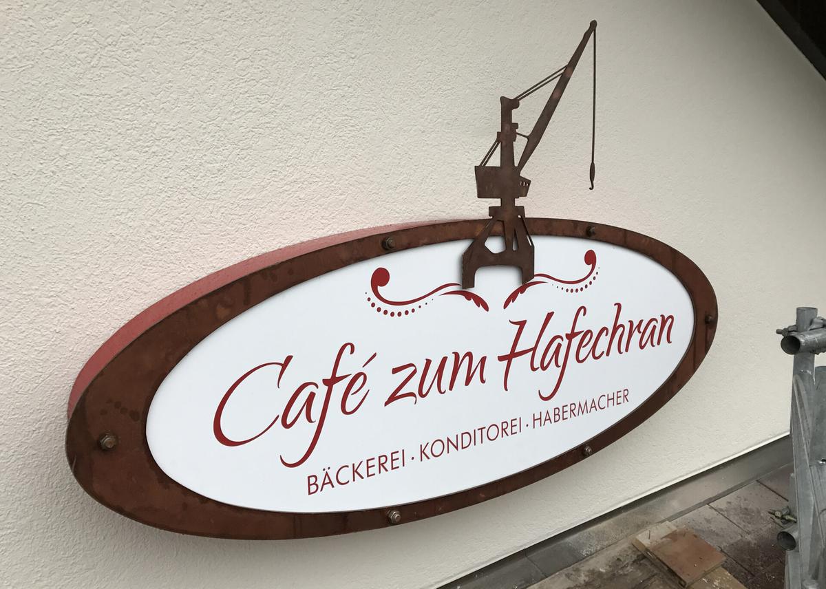 Leuchtschild Hafechran, Bild 1 von 3