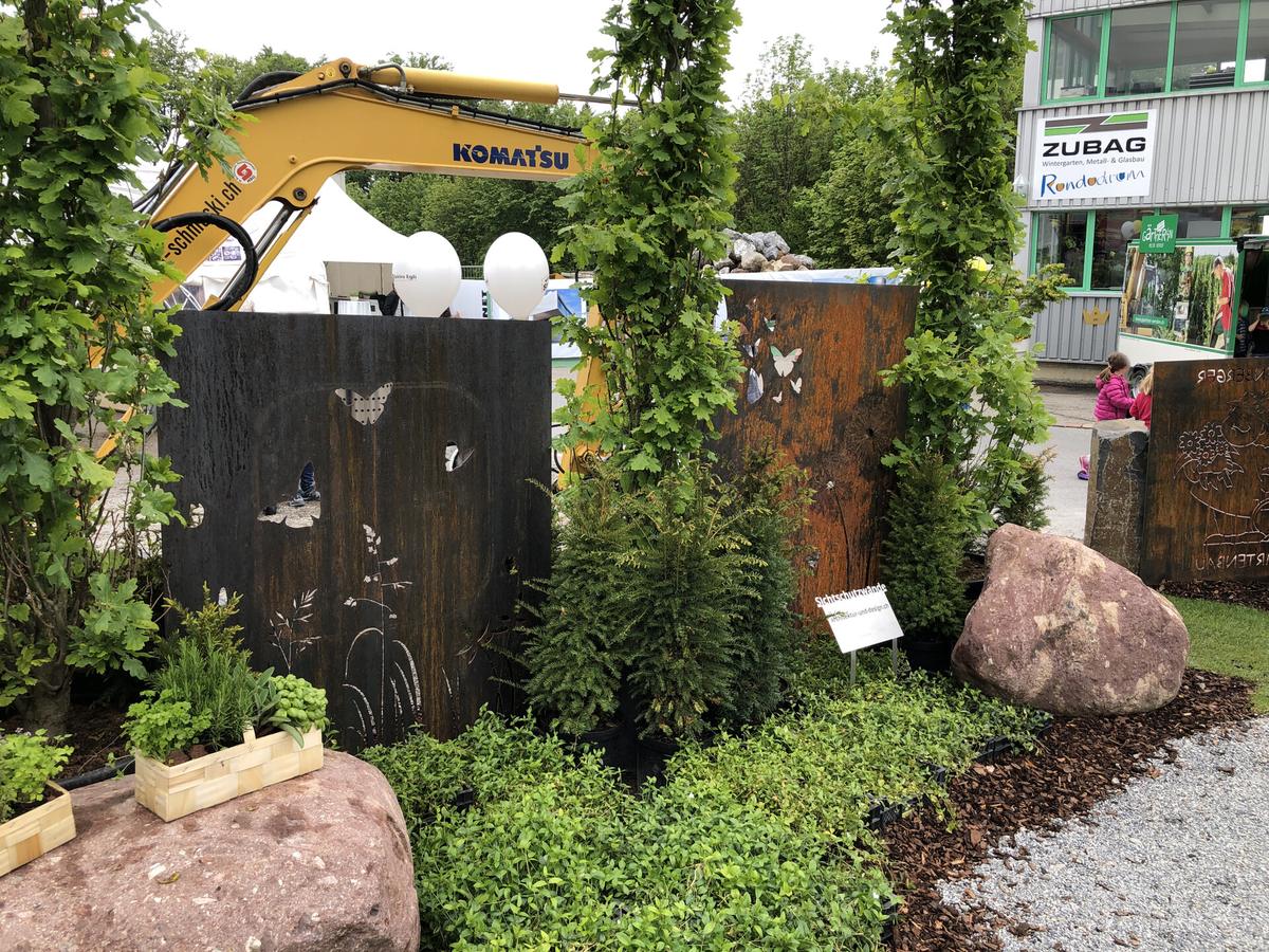 Sichtschutz, Corten, Bild 6 von 12
