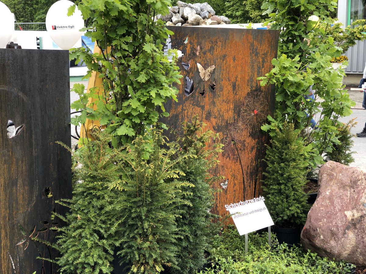 Sichtschutz, Corten, Bild 9 von 12
